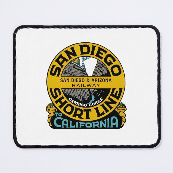 Item preview, San Diego & Arizona Railway Carriso Gorge Short Line Logo designed and sold by CharlieDesings.