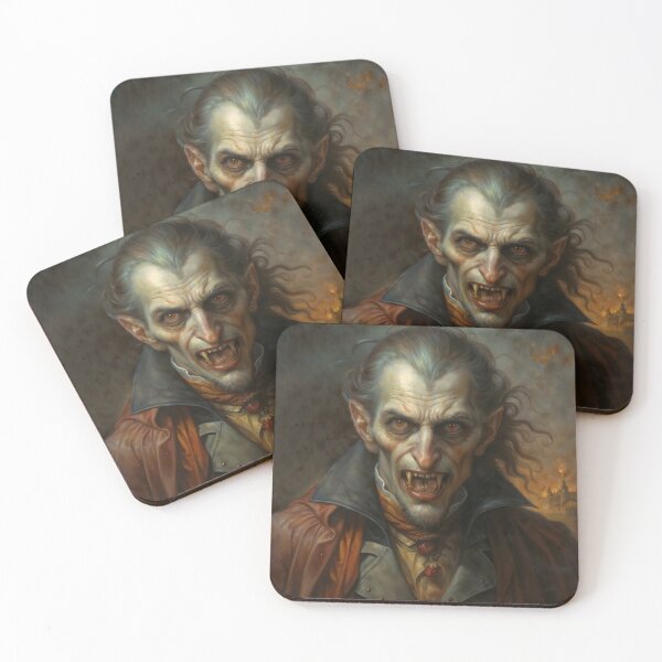 Item preview, Classic Gothic Vampire Count Dracula Portrait designed and sold by DarkHolyQueen.