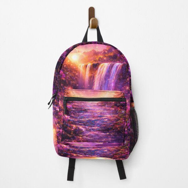 Item preview, an amazing river with a waterfall in the sunlight designed and sold by Shopping Alley.