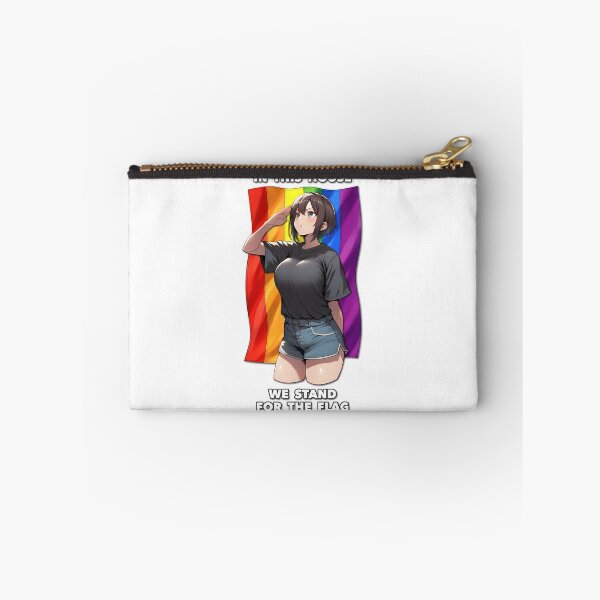 Item preview, In This House We Stand for the (Pride) Flag designed and sold by waifu-alert.