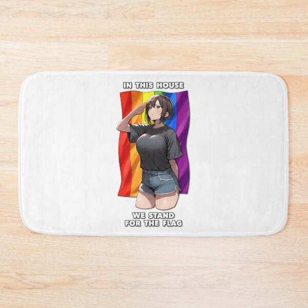 Item preview, In This House We Stand for the (Pride) Flag designed and sold by waifu-alert.
