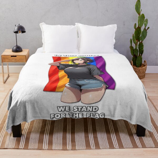 Item preview, In This House We Stand for the (Pride) Flag designed and sold by waifu-alert.