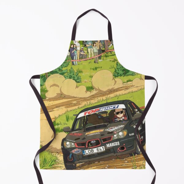 Item preview, Subaru Impreza Rally Car on gravel anime style designed and sold by Rally-Anime.
