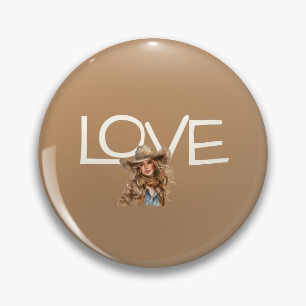 Item preview, Cowgirl  Simply Love – Western Braid Portrait Watercolor Art -  Light version designed and sold by Teacuppupdesign.