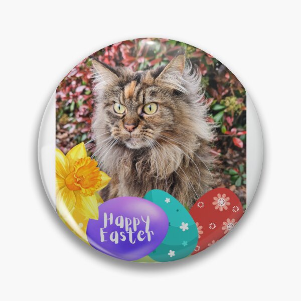 Item preview, Happy Easter With Cat. designed and sold by Dinasshop.