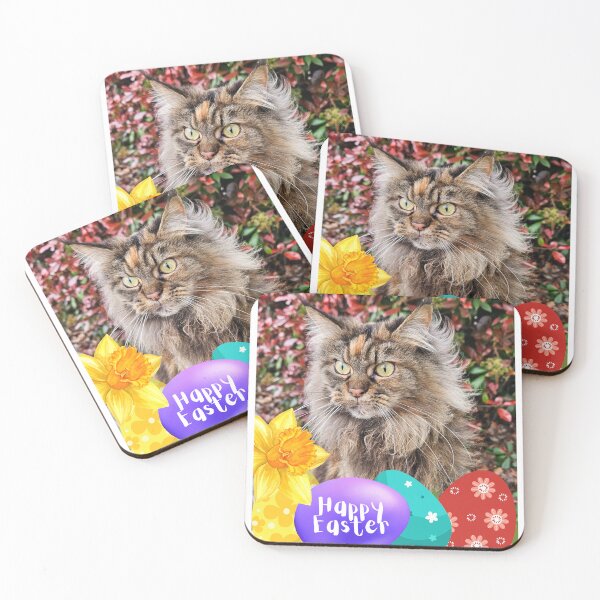 Item preview, Happy Easter With Cat. designed and sold by Dinasshop.