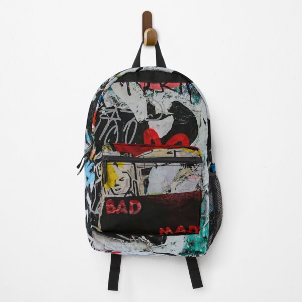 Item preview, Bad Made Beautiful – Grunge Graffiti Quote Urban Collage Art designed and sold by Nilasorai.