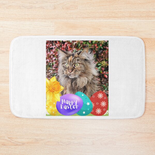 Item preview, Happy Easter With Cat. designed and sold by Dinasshop.