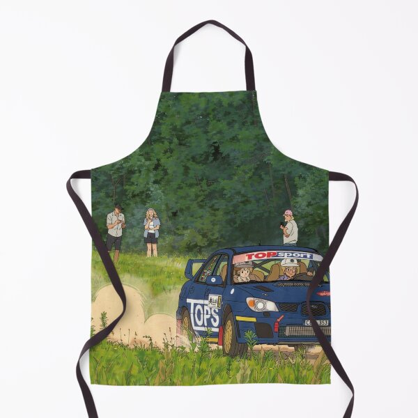 Item preview, Subaru Impreza Rally Car on gravel anime style designed and sold by Rally-Anime.