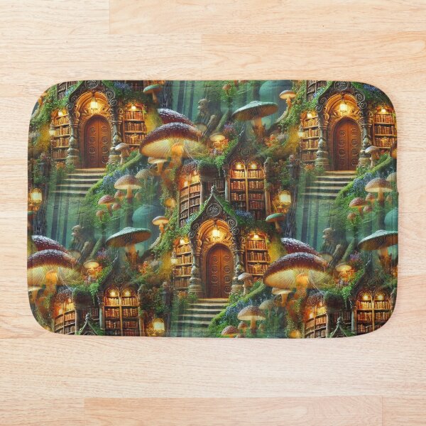 Item preview, Library Books, Magic Fantasy Forest designed and sold by TheTimeTaxi.