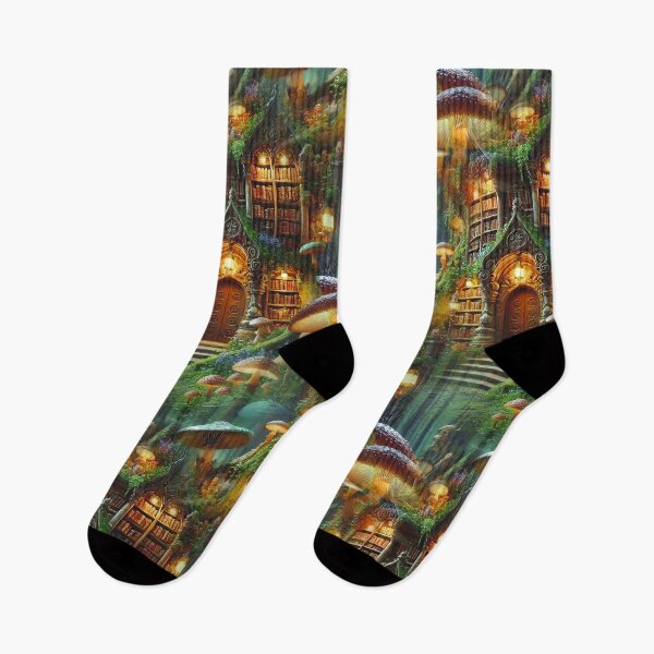 Item preview, Library Books, Magic Fantasy Forest designed and sold by TheTimeTaxi.