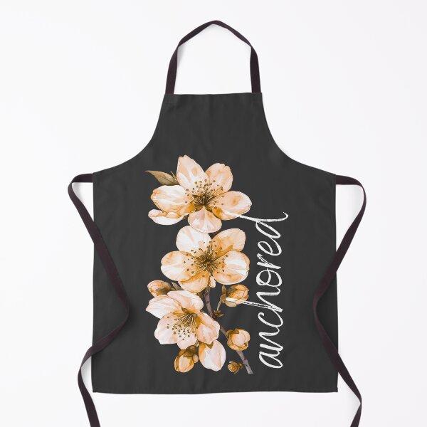 Item preview, Anchored Christian Botanical Art Dark Floral designed and sold by MSDesignHaus.