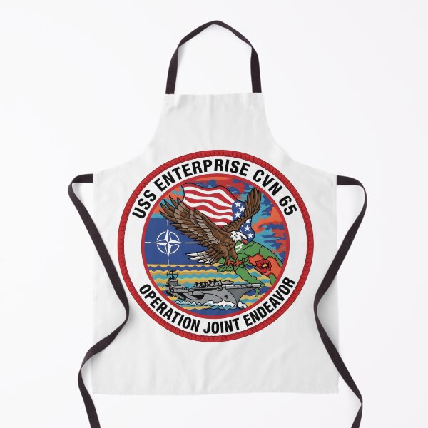 Item preview, USS Enterprise CVN-65 Operation Joint Endeavor Commemorative Patch designed and sold by CharlieDesings.