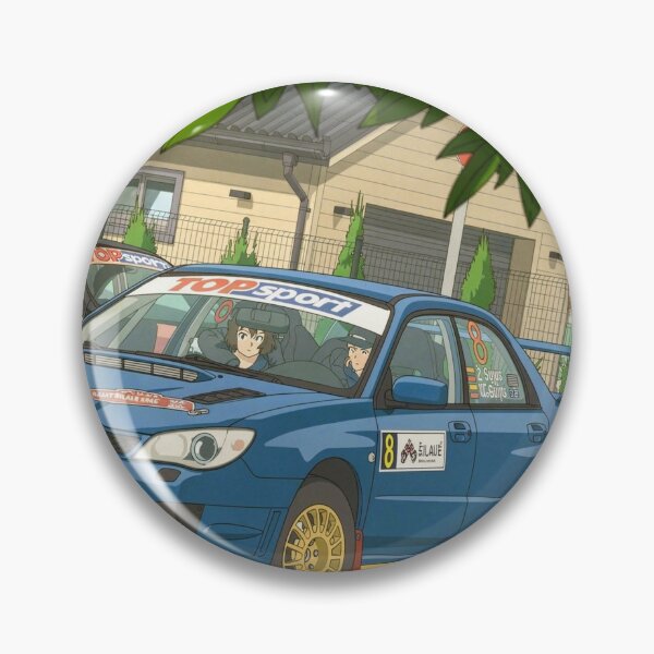 Item preview, Subaru Impreza Rally Car anime style designed and sold by Rally-Anime.