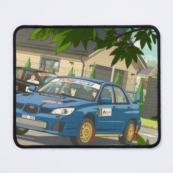 Item preview, Subaru Impreza Rally Car anime style designed and sold by Rally-Anime.
