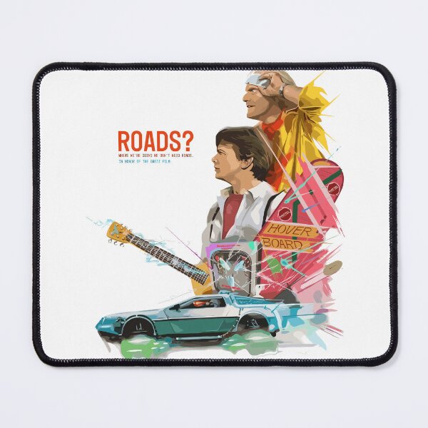 Item preview, Vintage Classic Car Delorean Roads designed and sold by PrintCarClub.