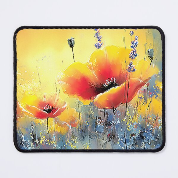 Artikelvorschau, Mohnblumen in der Sonne entworfen und verkauft von AquamaraArt.