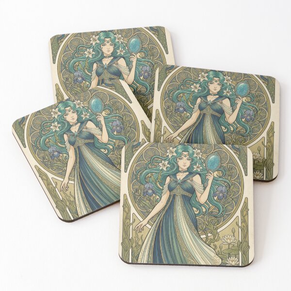 Item preview, Sailor Neptune Mucha Style designed and sold by Solace Sparkles.