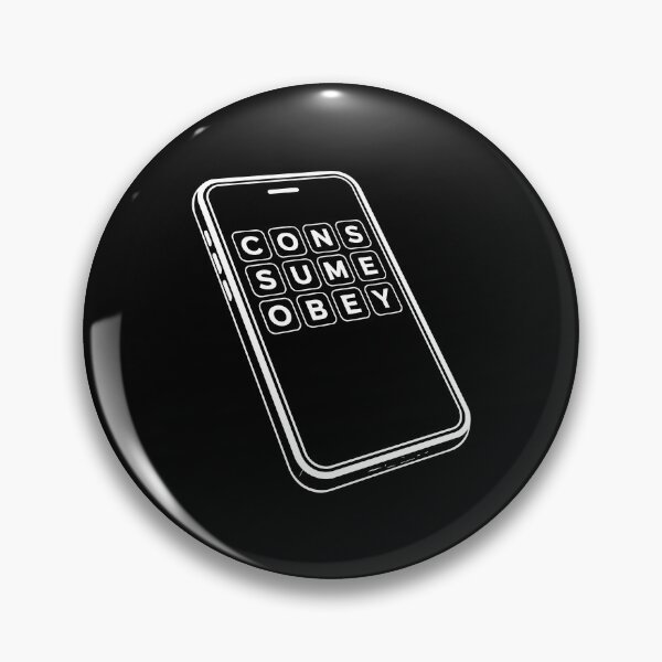 Item preview, Consume Obey Dystopian Phone Anti Consumerism They Live designed and sold by w1ckerman.