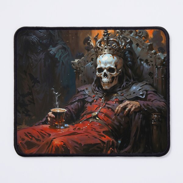 Item preview, King of the Underworld Skull Throne Portrait designed and sold by DarkHolyQueen.