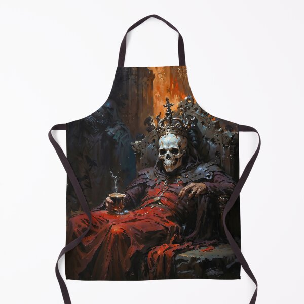 Item preview, King of the Underworld Skull Throne Portrait designed and sold by DarkHolyQueen.