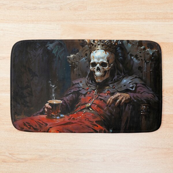Item preview, King of the Underworld Skull Throne Portrait designed and sold by DarkHolyQueen.