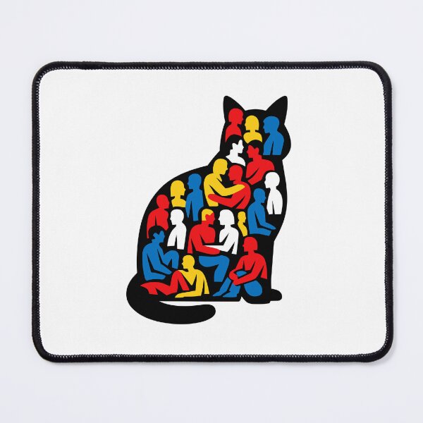 Item preview, Colorful Minds Inside Quiet Cat designed and sold by EdvvinStudios.