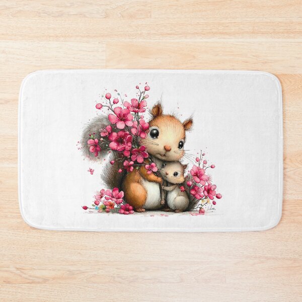 Item preview, Sweet Squirrel Mom and Baby Mother's Day designed and sold by lojadpop.