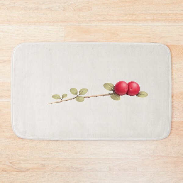 Item preview, Partridge Berry – Minimalist Botanical Illustration designed and sold by Ombrya.