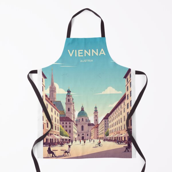 Item preview, Vienna Austria Travel Retro Emblem - Vintage Style Souvenir Design designed and sold by Timegraf.