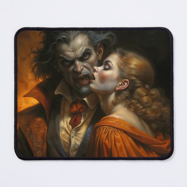Item preview, Old Vampire and Lady Dark Romance Portrait designed and sold by DarkHolyQueen.