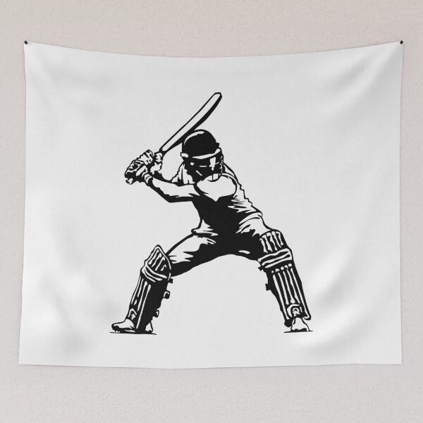 Item preview, Cricketer Batsman  designed and sold by PabloBilcaso.