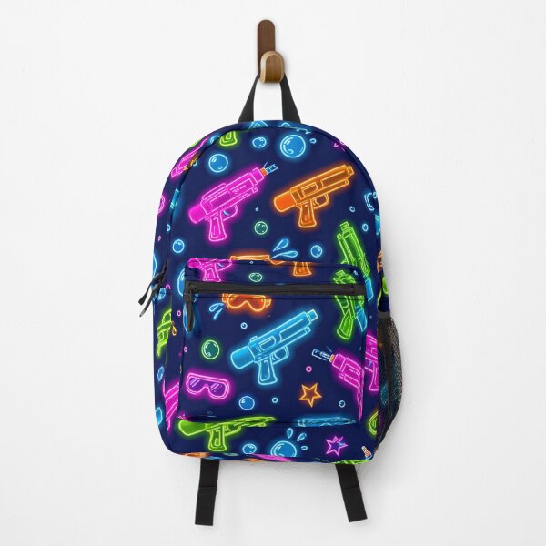 Item preview, Neon Songkran Night Party - Cyberpunk Water Festival Pattern designed and sold by MIXER'07.