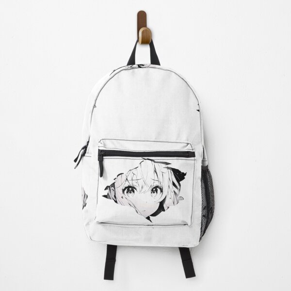 Item preview, Anime Aesthetic Girl Black & White – Sad Manga Face Vaporwave Glitch Art designed and sold by Dyan4.