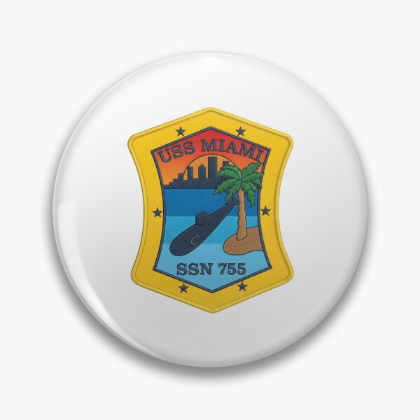 Item preview, SS Miami SSN-755 Los Angeles-class Submarine Patch designed and sold by CharlieDesings.
