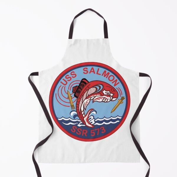 Item preview, USS Salmon SSR-573 Sailfish-class Submarine Emblem designed and sold by CharlieDesings.