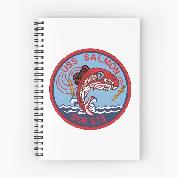 Item preview, USS Salmon SSR-573 Sailfish-class Submarine Emblem designed and sold by CharlieDesings.