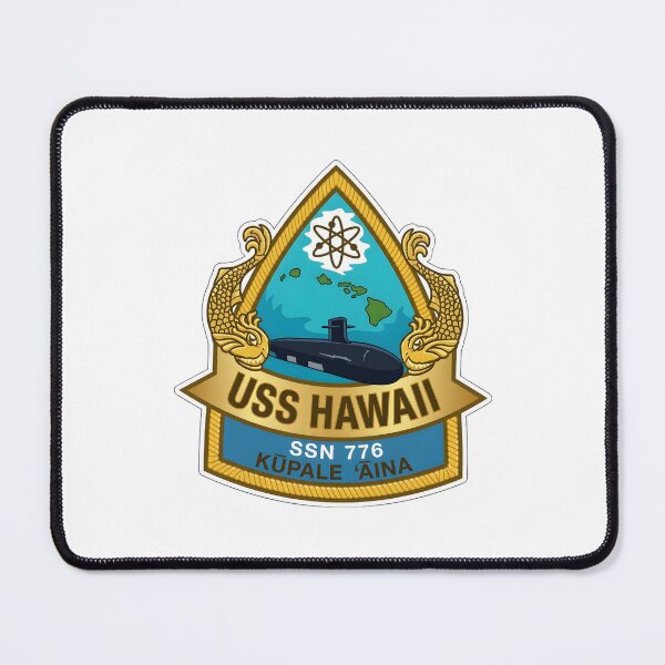 Item preview, USS Hawaii SSN-776 Virginia-class Submarine Official Crest designed and sold by CharlieDesings.