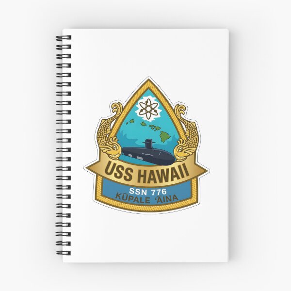 Item preview, USS Hawaii SSN-776 Virginia-class Submarine Official Crest designed and sold by CharlieDesings.