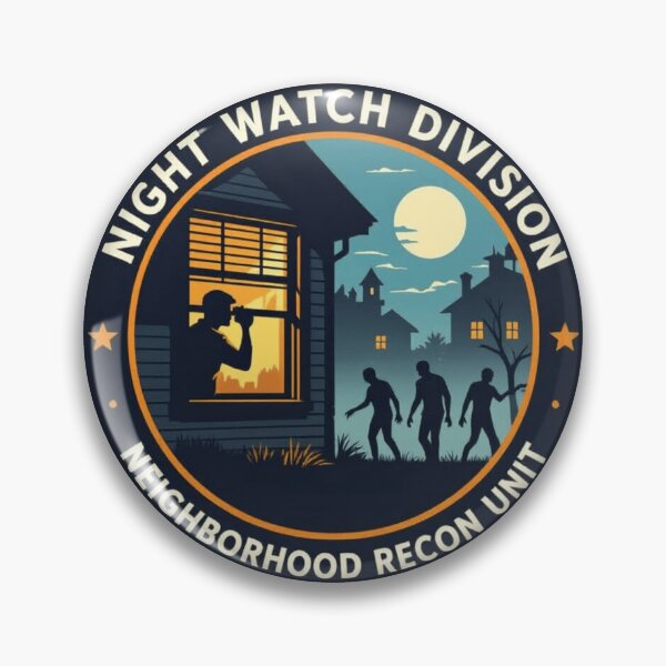Item preview, Night Watch Division – Neighborhood Watch unit designed and sold by Black Infinite Worlds.