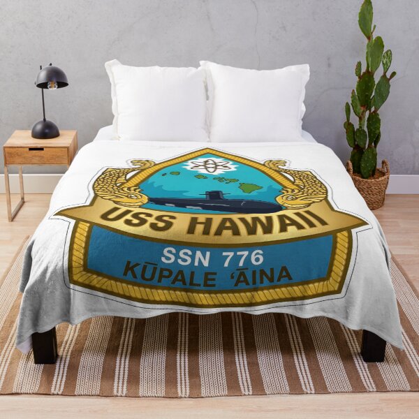 Item preview, USS Hawaii SSN-776 Virginia-class Submarine Official Crest designed and sold by CharlieDesings.