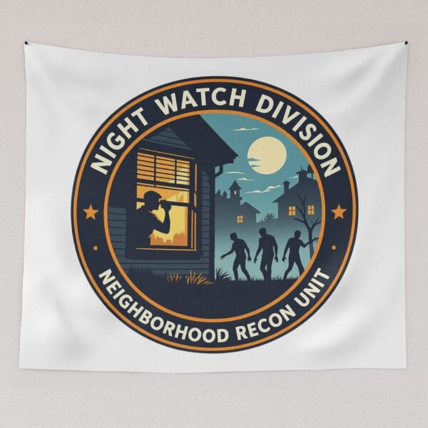 Item preview, Night Watch Division – Neighborhood Watch unit designed and sold by Black Infinite Worlds.