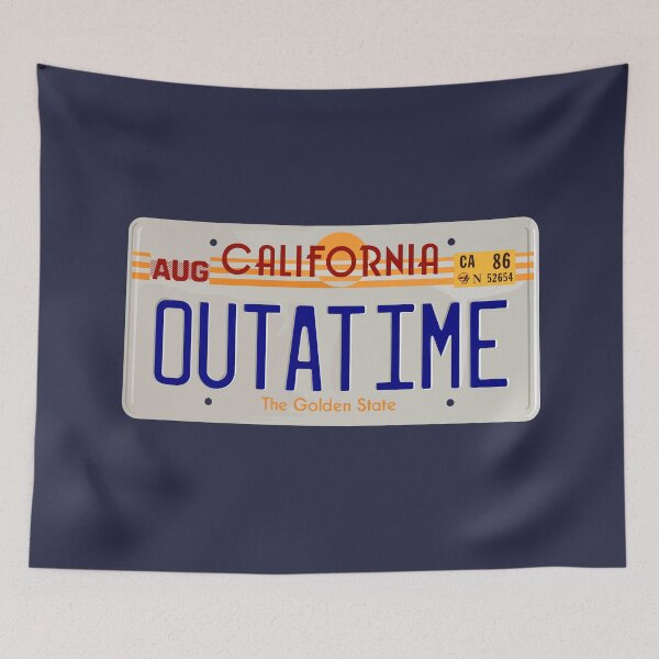 Item preview, Vintage Classic Car Delorean Outatime Collection designed and sold by PrintCarClub.