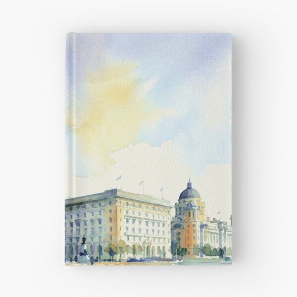 Item preview, Acuarela de Las Tres Gracias del Muelle de Liverpool designed and sold by caracatita75.