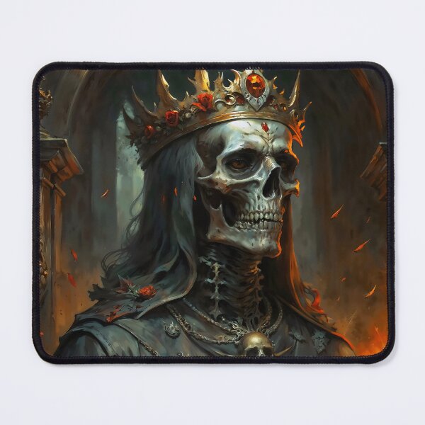 Item preview, The Risen Skeleton King in Rose Crown designed and sold by DarkHolyQueen.