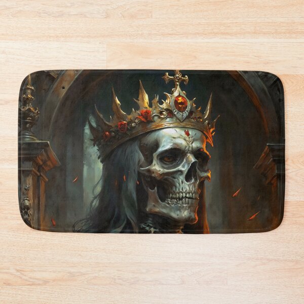 Item preview, The Risen Skeleton King in Rose Crown designed and sold by DarkHolyQueen.