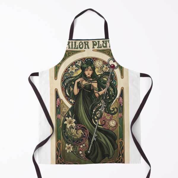 Item preview, Sailor Pluto Mucha Style designed and sold by Solace Sparkles.