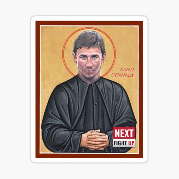 Saint Gennady - Pray For Us Sticker