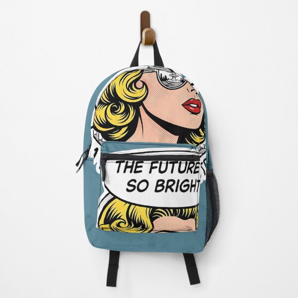 Item preview, The Future Is Bright - A Total Disaster Sticker designed and sold by LYZ7VANI.