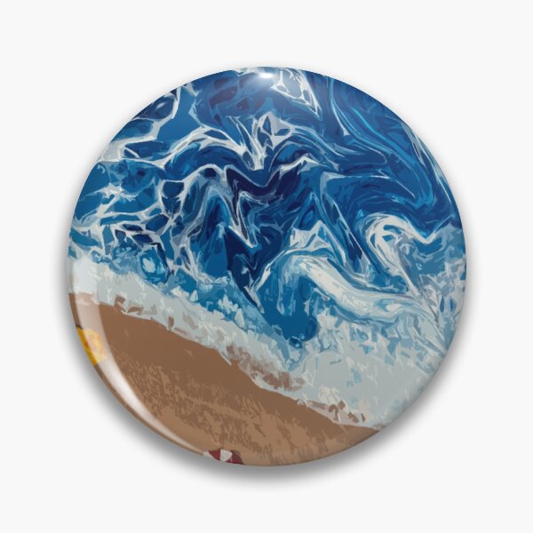 Item preview, Aerial Beach Pour Minimal designed and sold by aevra-life.